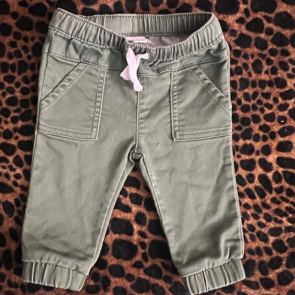 Cat & Jack Sage Green Kids Joggers